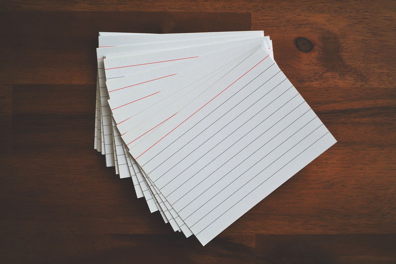 Flash cards as an effective study strategy … – Love To Teach